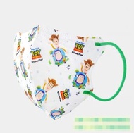 綠鼻子 - 3D立體兒童口罩 5片裝 125x100mm -Buzz 平行進口