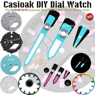 For GA2100 GA2110 Luminous Hour Marker Dial Watch Pointer Scale Ring Index Modification Dial ga2110 
