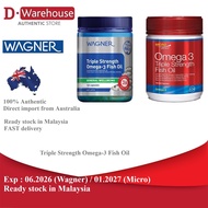 Wagner Triple Strength Omega-3 Fish Oil 150 Capsules