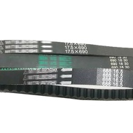 17.5x690 666x16.5 690x18x30 Engine Drive Belt For Mitsuboshi AG50 AG100 Scooter Keeway Vespa Motorcy