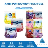 Ambi Pur Downy Fresh Gel 180g - Luxurious Room Freshener with Captivating Aroma