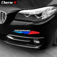 2X New M Performance Front Bumper Decal Stickers For BMW e90 e46 e39 e60 f30 f31 g30 e53 f16 f10 f34
