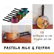Mini Pans Set Teflon Fry Pan and Milk Pans/Pans Set Fry Pan and Milk Pan/Frying Pans Teflon Wok/Kitchen Cooking Tools/FREE BUBBLE WARP