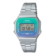 นาฬิกาคาสิโอของแท้ ระบบดิจิตอล รุ่น A168WEMB-1B A168WG-9A168WEGB-1A168WGG-1AA168WGG-7A สินค้ารับประก