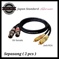 RCA to XLR female cable XLR female to RCA cable/ mixer to speaker cable/ XLR cable