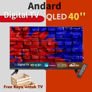 Andard ทีวี 40 นิ้วทีวี Smart TV ราคาถูกๆ สมาร์ททีวี 4K สมาร์ททีวี LED Android TV โทรทัศน์ Wifi/Yout