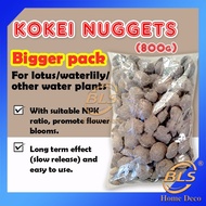 KOKEI NUGGET FERTILIZER FOR LOTUS & WATER LILY ( 800 g ) BAJA POKOK TUMBUHAN AIR