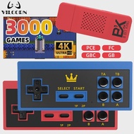 VILCORN 8 Bit Video Game Console HD TV Retro Game Machine Built-in 3000 Games 4K Game Stick For PCE 