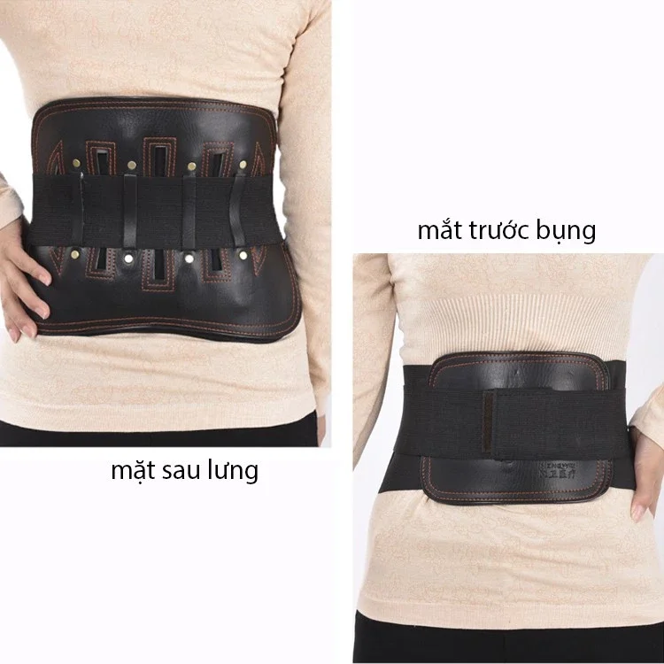 Đai lưng cố định cột sống - Đai lưng chống đau lưng sai tư thế Đai lưng giảm thoát vị đĩa đệm cao cấ