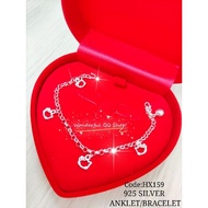 925Silver Anklet 925S Baby Anklet 925 Sterling Silver Anklet