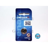 Renata CR1632 3V Button Battery Original Renata CR 1632 3V Battery