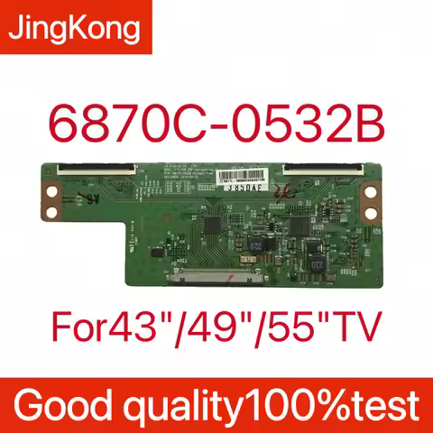 6870C-0532B For 43'' 49'' 55'' TV Tcon 6870C Logic Board TV Board 43/49/55 inch TV placa tv Original