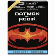 Blu ray disc 4k UHD[Batman 4 Batman and Robin]1997 Quanjingsheng Mandarin 2.0