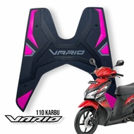 PIJAKAN VARIO KARBU TECHNO | KARPET VARIO 110 KARBU TECHNO | ALAS KAKI VARIO 110 KARBU TECHNO