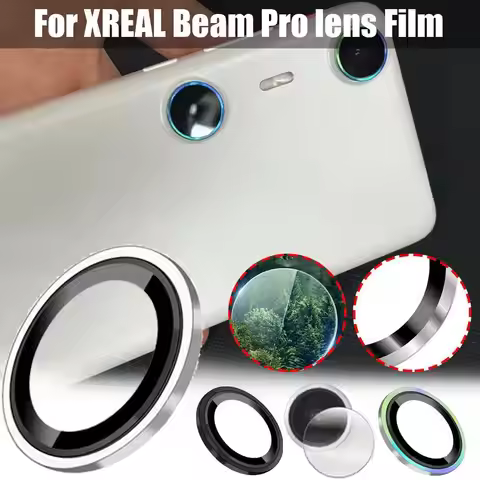 For XREAL Beam Pro Phone Lens Film Metal Hawk-eye Camera HD Toughened Glass Anti-reflection Sticker 