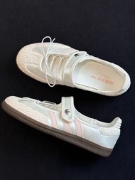 adidas originals Samba Jane 瑪麗珍鞋 女款 白銀色
