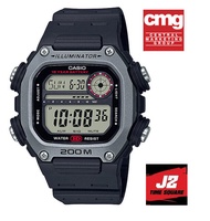 แท้แน่นอน 100% นาฬิกาข้อมือผู้ชาย Casio standard digital จอใหญ่ กันน้ำ กับ Casio DW-291H-1A อุปกรณ์ครบทุกอย่างพร้อมใบรับประกัน CMG ประหนึ่งซื้อจากห้าง