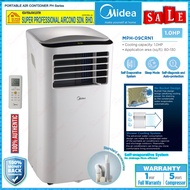 Midea Portable Air Conditioner MPH-09CRN1 1.0hp Portable Aircond