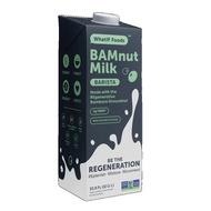 WhatlF Foods Bamnut Barista Milk, Made With Regenerative Bambara Groundnut 3G Fiber Non Dairy Milk 1