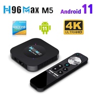 H96 Max M5 Smart TV BOX Android 11 Rockchip 3318 4K Google 3D Video BT4.0 Media Player Set Top Box TV Receivers