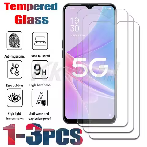 1/2/3PCS FOR OPPO A78 5G Tempered Glass Cover ON OPPOA78 OPPOA785G CPH2483 6.56" Screen Protector Tr