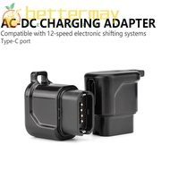 BETTER-MAYSHOW 4-Pin to Type-C Converter, Waterproof Compact USB-C Bike Charger, Portable Fast Charg