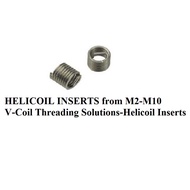 HELICOIL INSERTS from M2-M10,V-Coil Threading Solutions-Helicoil Inserts