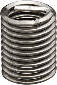 E-Z Lok SK20220 Helical Threaded Insert Kit, 304 Stainless Steel, 4-40 Thread Size, 0.224" Installed