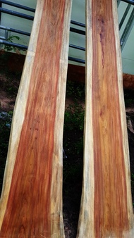 PradooSiam ไม้แผ่นเดียว ไม้จริง ท๊อปโต๊ะ  แผ่นไม้ทำโต๊ะ PS-152 30x200cm หน้าโต๊ะ แผ่นไม้เรียบ ท๊อปไม