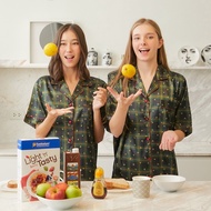 ชุดนอน Vana ลาย Cherry Scott ผ้าซาติน