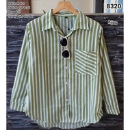 KEMEJA 8320 Striped shirt Blouse 8320