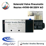 OE99... Solenoid Valve Raytac 4V310-08 220V 110V AC 24V 12V DC Pneumatic - 220V AC