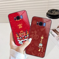 Samsung S8 / S8 Plus / S8+ Glass Case Ha Phat Tai Fortune Lucky Case CNY
