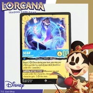Scar-Eerily Prepared-EN10 153/204 SR-Disney Lorcana (Disney Lorcana) (Whisper in the Well)