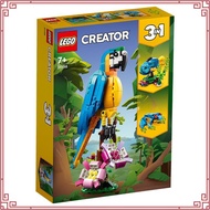 LEGO 31136 Creator Exotic Parrot Building Toy Set (253 Pieces)