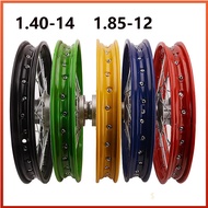 1.40x14" inch Rear 1.85x12" inch Alloy Wheel Rim For KAYO HR-160cc TY150CC Dirt Bike Pit bike 12 14 