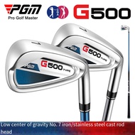 PGM TIG075 Series Men Right Handed Golf iron 7 Club with Enhanced Sweet Spot for Golf Beginner