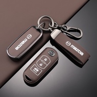 TPU+leather Car Key Cover Case fit for Mazda 2 3 5 6  CX-4 CX-5 CX-7 CX-9 CX-3 CX 5 Accessories