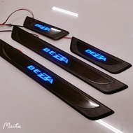 Vemart Perodua bezza car door sill plate side step led bezza accessories aksesori