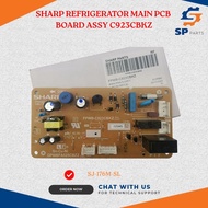 SJ-176M-SL SHARP REFRIGERATOR MAIN PCB BOARD ASSY C923CBKZ SJ-176M