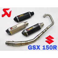 Arkapovic Exhaust GSX-R150 Muffler Suzuki Arka Long Carbon GSX-S150 Accessories Tabung Ekzos GSXR150