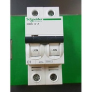 Schneider Mcb Ic60N 6Ka 2P 1A A9F74201 Fast Process