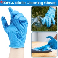 Reusable Nitrile Cleaning Gloves Latex-Free Powder-Free Nitrile Gloves Non-slip High Elasticity Cleaning Gloves for Cleaning SHOPSKC2084