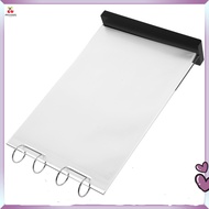 📎 Pemegang Menu Besi Hitam dengan Lengan Kad untuk Kedai Teh Gaya Moden 14.15X8.88X2.40In 1Pcs