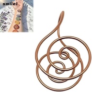 SMILE Copper Palm Ring, Handmade Adjustable Spiral Palm Ring,  Jewelry Accessories Portable Reiki En