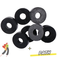 PA-HOME 8pcs Isolation Pads, Rubber Black Rubber Spacer, Sturdy Round Anti Vibration 1.5 Inch OD 0.5