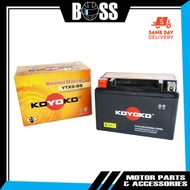 [KOYOKO] YTX9-BS SEALED Motorcycle Battery Bateri Motor HONDA CBR250/ELEGAND/NINJA250/NSR250/VTS200