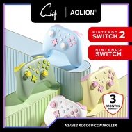 【 05.05 SALE 】AOLION Rococo Pro Controller for Nintendo Switch 2 / Switch OLED / V1 / V2 / PC / IOS 
