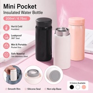 200ml mini tumbler, mini stainless steel tumbler, mini Pocket tumbler - hot and cold, small Travel