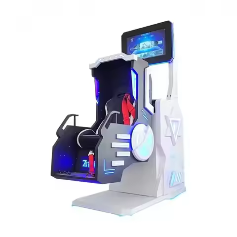 VR Amusement Park 360 Degree Flight Simulator Rotation Chair Games VR Flight Cinema Simulator